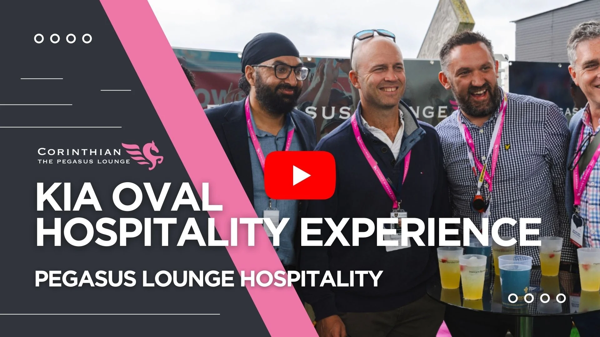 KIA Oval hospitality experience video with CorinthianSports